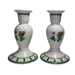 Lenox Summer Terrace Taper Candle Stick Holders Set of 2